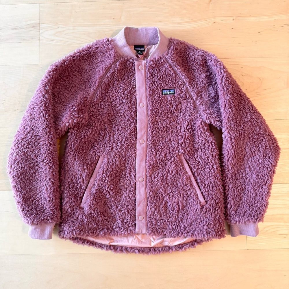 Patagonia Retro-X Fleece Bomber Jacket Kids XL 14 Women’s XS